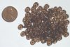 100 2x6mm Transparent Smoke Topaz Rondelle Beads